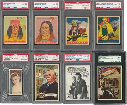 1910s-1980s Topps and Assorted Brands Boxing and Non-Sports Collection (125+)